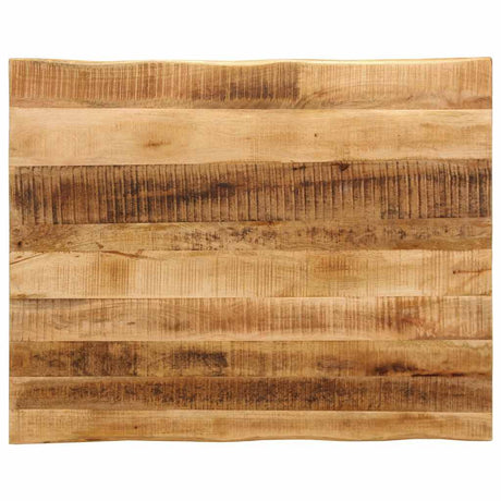 Vidaxl tafelblad met natuurlijke rand 100x80x3,8 cm massief mangohout