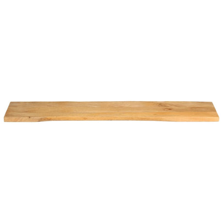Vidaxl tafelblad met natuurlijke rand 160x40x2,5 cm massief mangohout