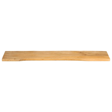 Vidaxl tafelblad met natuurlijke rand 180x40x2,5 cm massief mangohout