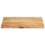 Vidaxl tafelblad met natuurlijke rand 70x60x2,5 cm massief mangohout
