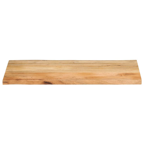 Vidaxl tafelblad met natuurlijke rand 110x60x2,5 cm massief mangohout