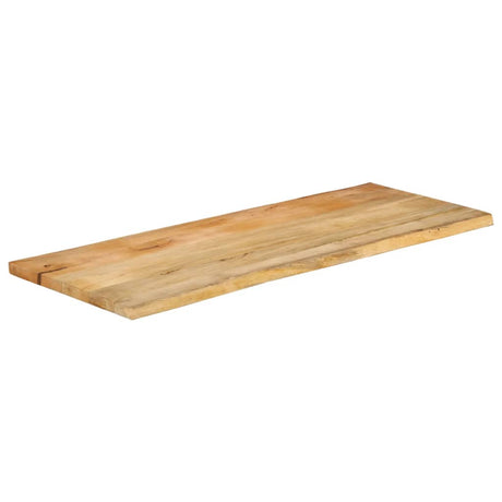 Vidaxl tafelblad met natuurlijke rand 140x60x2,5 cm massief mangohout
