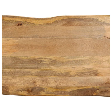 Vidaxl tafelblad met natuurlijke rand 90x80x2,5 cm massief mangohout