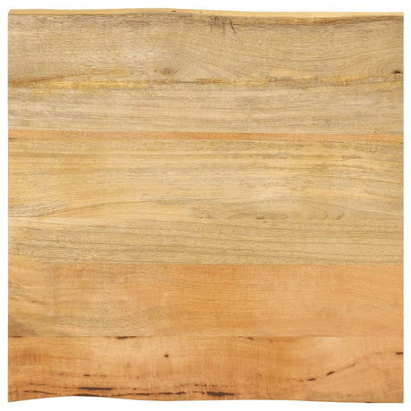 Vidaxl tafelblad met natuurlijke rand 40x40x3,8 cm massief mangohout