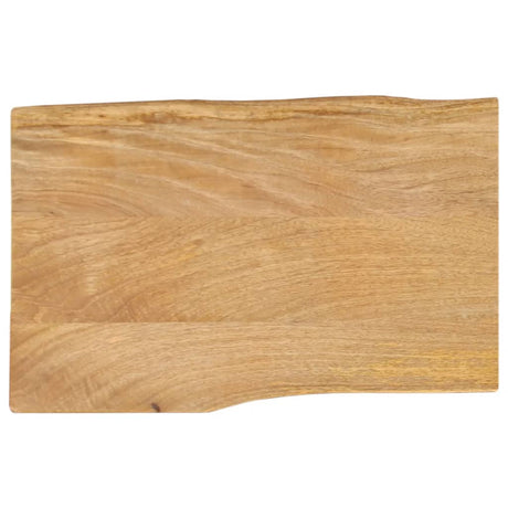 Vidaxl tafelblad met natuurlijke rand 60x40x3,8 cm massief mangohout