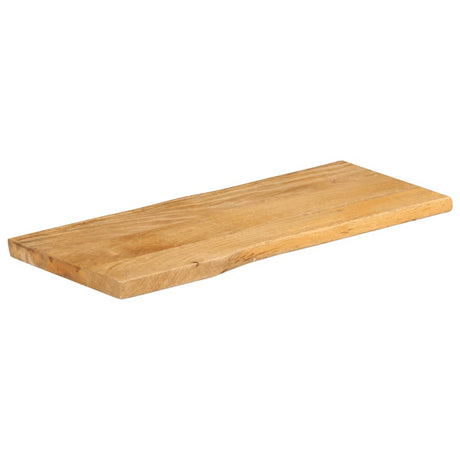Vidaxl tafelblad met natuurlijke rand 100x40x3,8 cm massief mangohout