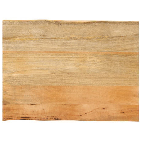 Vidaxl tafelblad met natuurlijke rand 70x60x3,8 cm massief mangohout