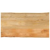 Vidaxl tafelblad met natuurlijke rand 110x60x3,8 cm massief mangohout