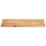Vidaxl tafelblad met natuurlijke rand 110x60x3,8 cm massief mangohout