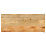 Vidaxl tafelblad met natuurlijke rand 140x60x3,8 cm massief mangohout