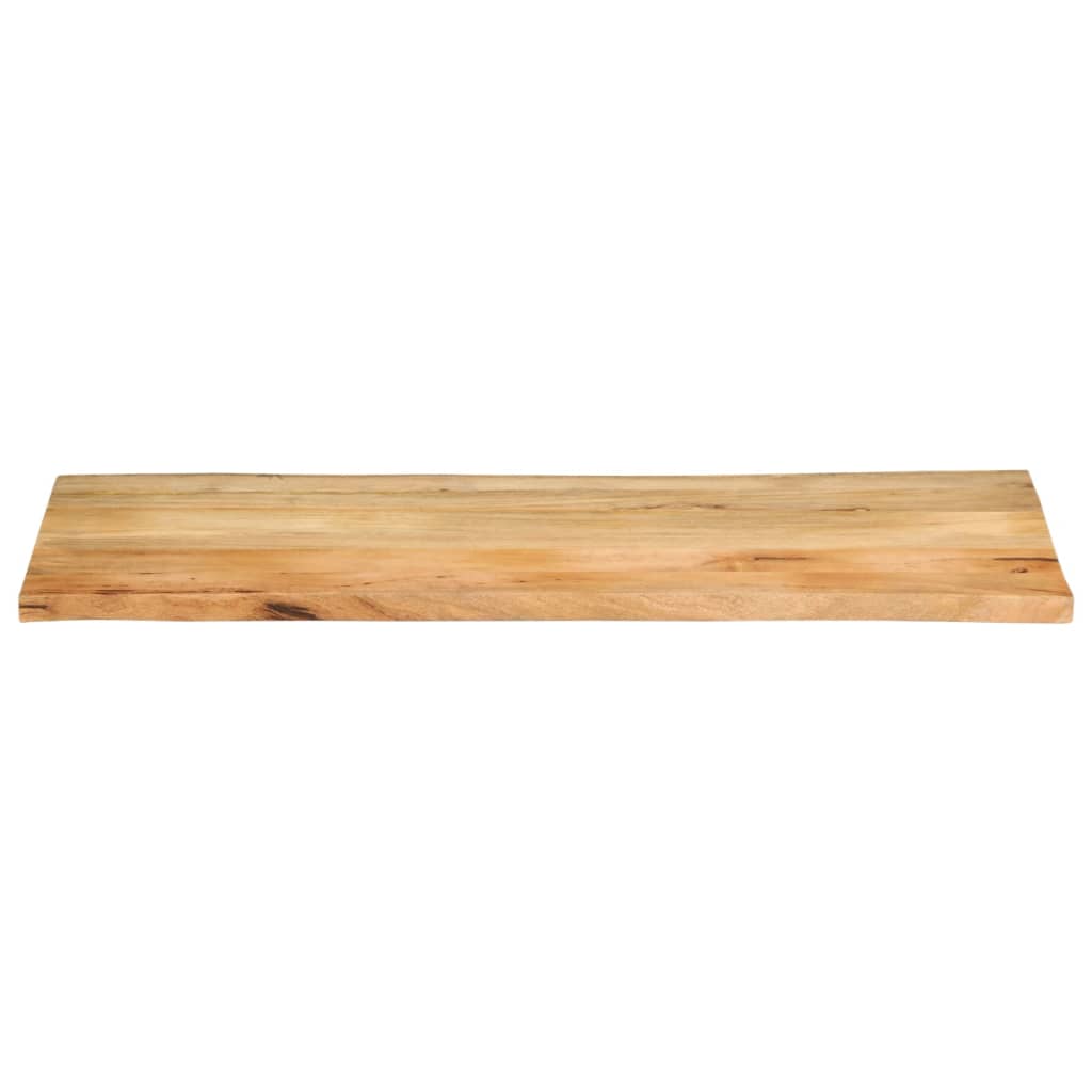 Vidaxl tafelblad met natuurlijke rand 140x60x3,8 cm massief mangohout