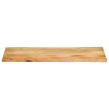 Vidaxl tafelblad met natuurlijke rand 140x60x3,8 cm massief mangohout