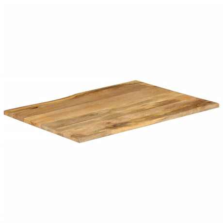 Vidaxl tafelblad met natuurlijke rand 90x80x3,8 cm massief mangohout