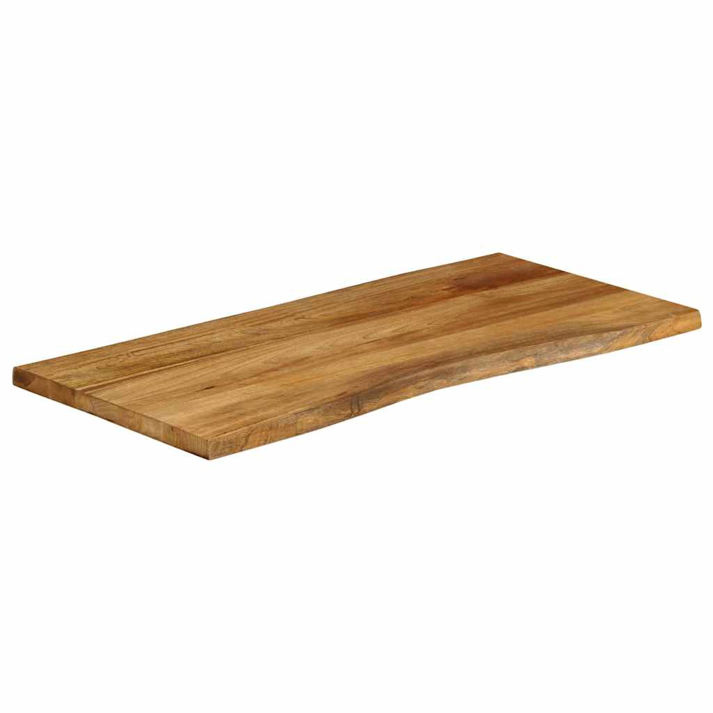 Vidaxl tafelblad met natuurlijke rand 100x60x2,5 cm massief mangohout