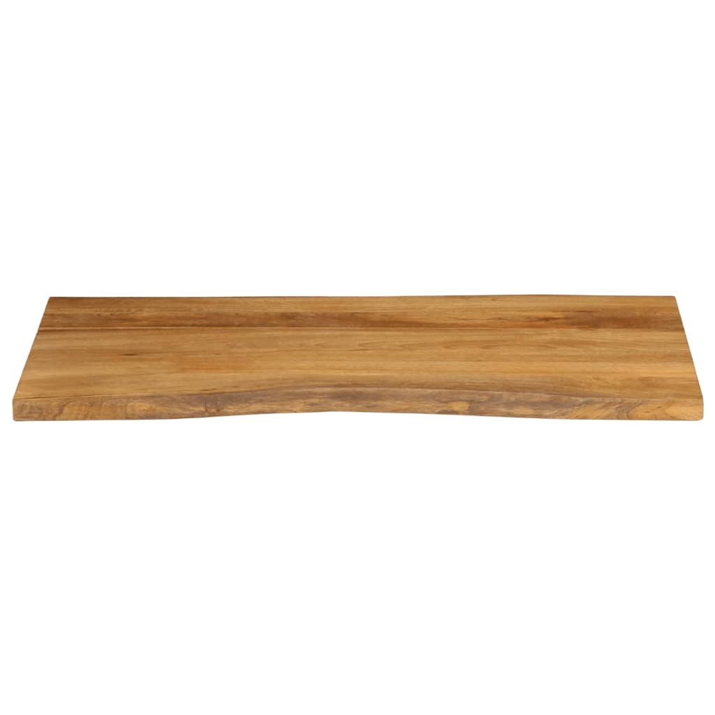 Vidaxl tafelblad met natuurlijke rand 100x60x2,5 cm massief mangohout