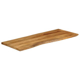 Vidaxl tafelblad met natuurlijke rand 140x60x2,5 cm massief mangohout
