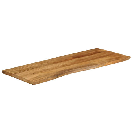 Vidaxl tafelblad met natuurlijke rand 140x60x2,5 cm massief mangohout