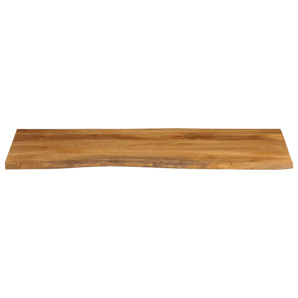 Vidaxl tafelblad met natuurlijke rand 140x60x2,5 cm massief mangohout