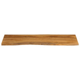 Vidaxl tafelblad met natuurlijke rand 140x60x2,5 cm massief mangohout