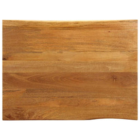Vidaxl tafelblad met natuurlijke rand 110x80x2,5 cm massief mangohout