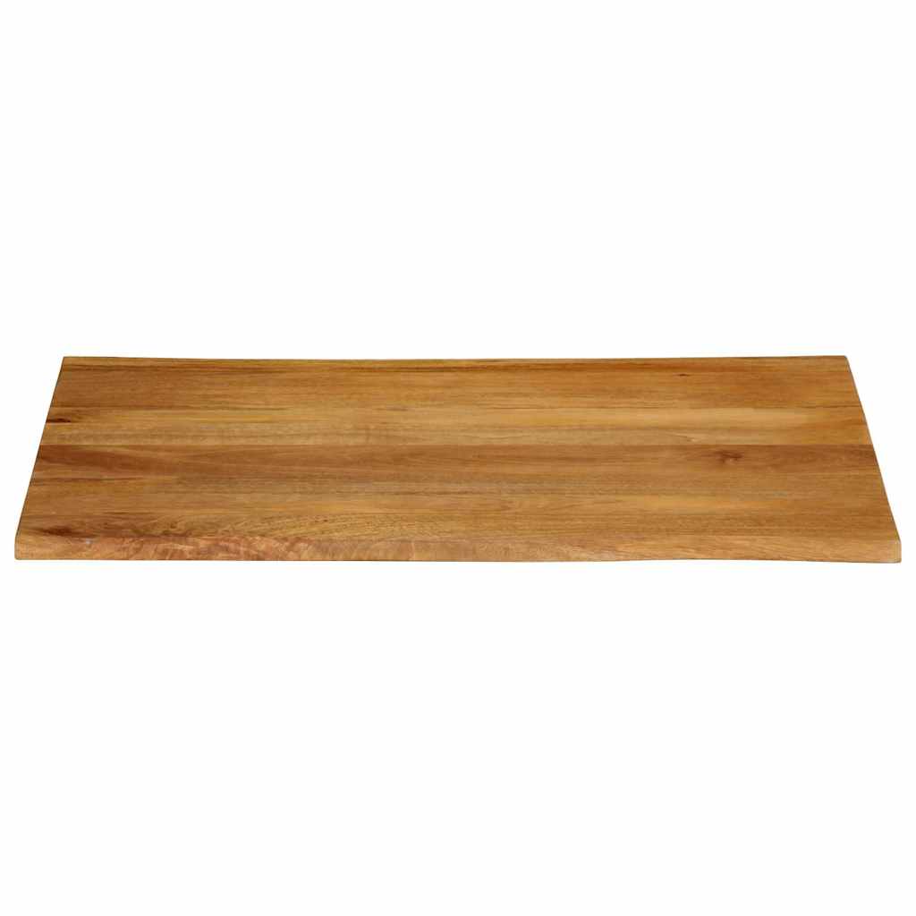 Vidaxl tafelblad met natuurlijke rand 110x80x2,5 cm massief mangohout