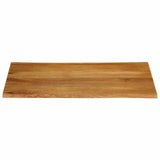 Vidaxl tafelblad met natuurlijke rand 110x80x2,5 cm massief mangohout
