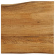 Vidaxl tafelblad met natuurlijke rand 40x40x3,8 cm massief mangohout