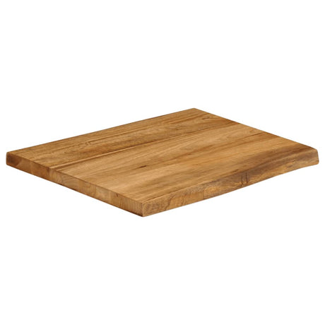 Vidaxl tafelblad met natuurlijke rand 40x40x3,8 cm massief mangohout