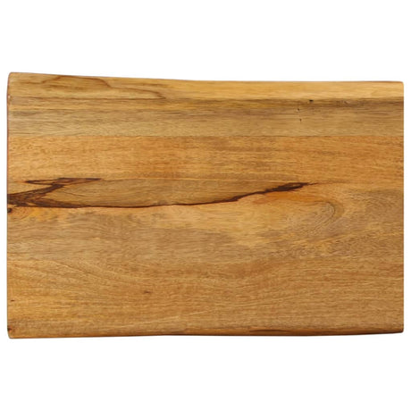 Vidaxl tafelblad met natuurlijke rand 50x40x3,8 cm massief mangohout