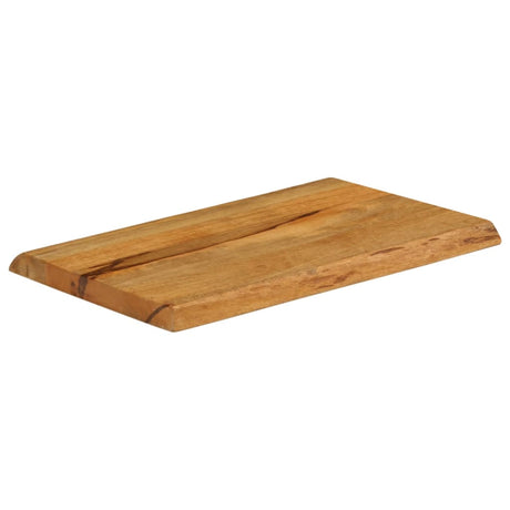Vidaxl tafelblad met natuurlijke rand 70x40x3,8 cm massief mangohout
