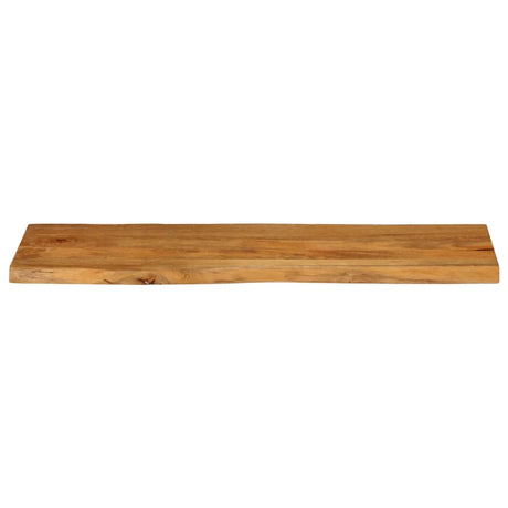 Vidaxl tafelblad met natuurlijke rand 140x40x3,8 cm massief mangohout