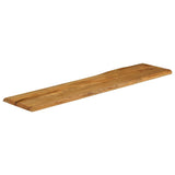 Vidaxl tafelblad met natuurlijke rand 160x40x3,8 cm massief mangohout
