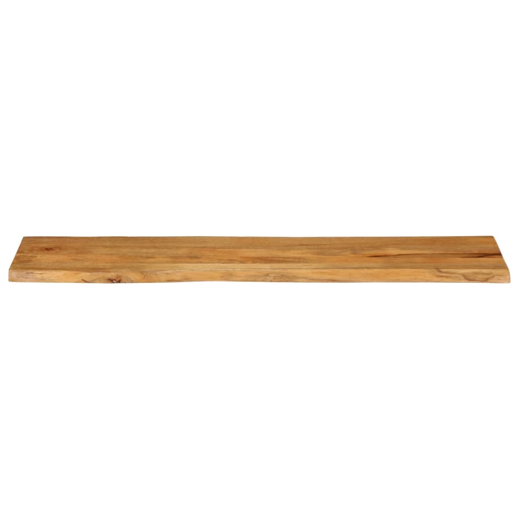 Vidaxl tafelblad met natuurlijke rand 160x40x3,8 cm massief mangohout