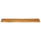 Vidaxl tafelblad met natuurlijke rand 160x40x3,8 cm massief mangohout