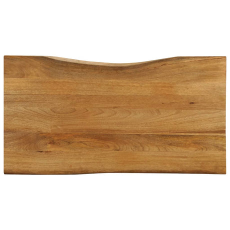 Vidaxl tafelblad met natuurlijke rand 100x60x3,8 cm massief mangohout