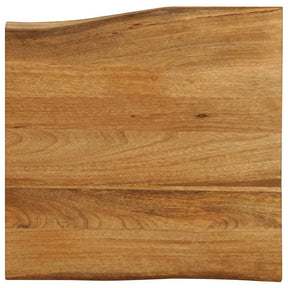 Vidaxl tafelblad met natuurlijke rand 80x80x3,8 cm massief mangohout