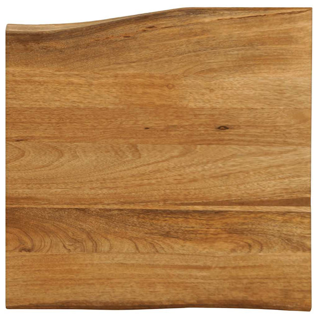 Vidaxl tafelblad met natuurlijke rand 80x80x3,8 cm massief mangohout