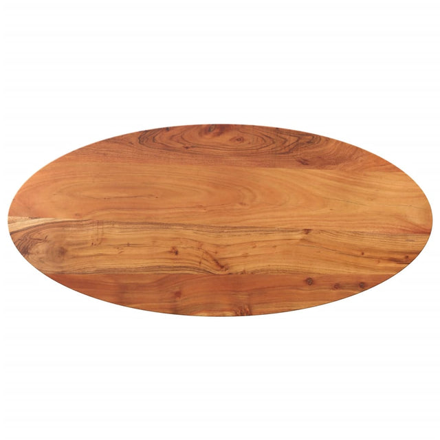 Vidaxl tafelblad ovaal 90x40x2,5 cm acaciahout