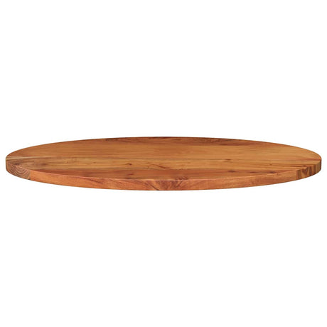 Vidaxl tafelblad ovaal 120x60x2,5 cm massief acaciahout