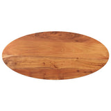 Vidaxl tafelblad ovaal 140x50x3,8 cm massief acaciahout