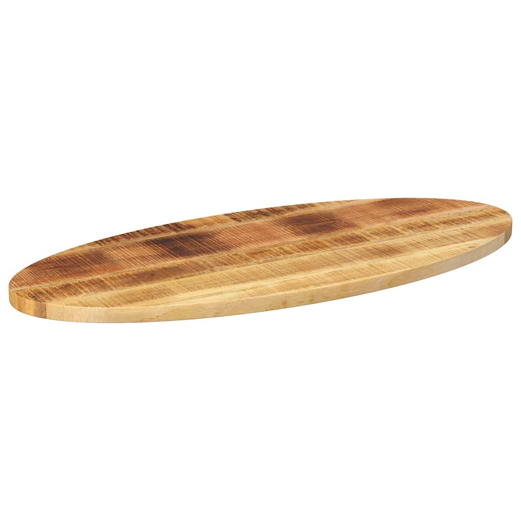 Vidaxl tafelblad ovaal 110x40x3,8 cm massief mangohout