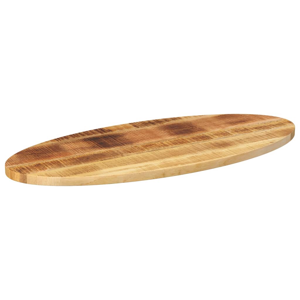 Vidaxl tafelblad ovaal 140x50x3,8 cm massief mangohout
