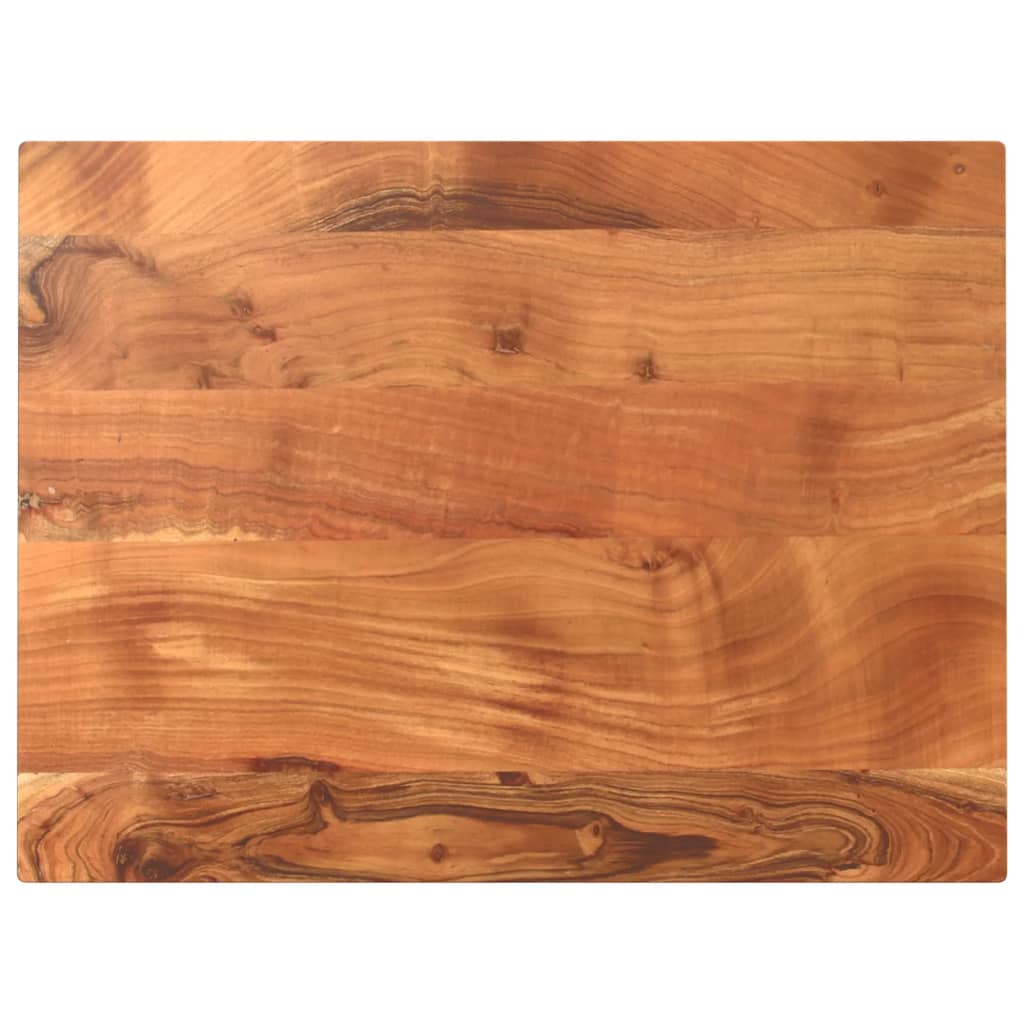Vidaxl tafelblad rechthoekig 80x70x2,5 cm massief acaciahout