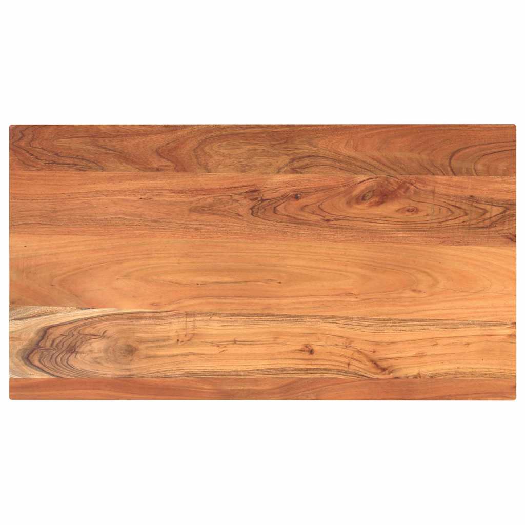 Vidaxl tafelblad rechthoekig 100x70x2,5 cm massief acaciahout