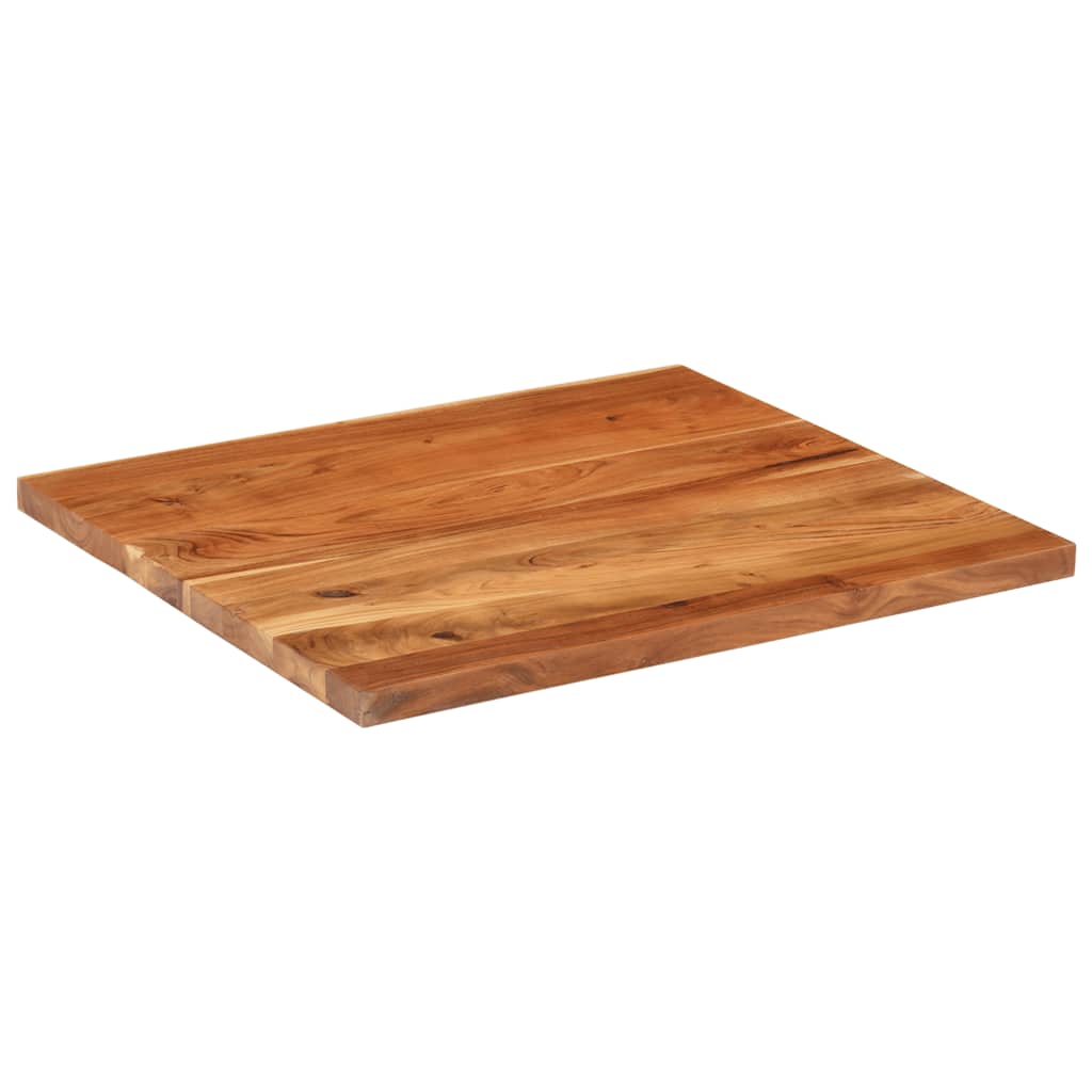 Vidaxl tafelblad rechthoekig 90x80x2,5 cm massief acaciahout