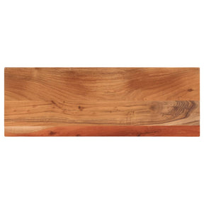 Vidaxl tafelblad rechthoekig 80x20x3,8 cm massief acaciahout