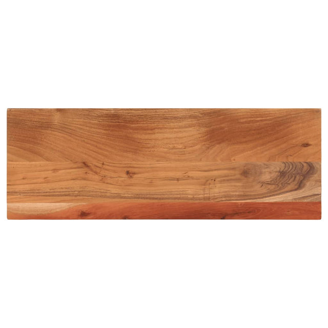 Vidaxl tafelblad rechthoekig 80x20x3,8 cm massief acaciahout