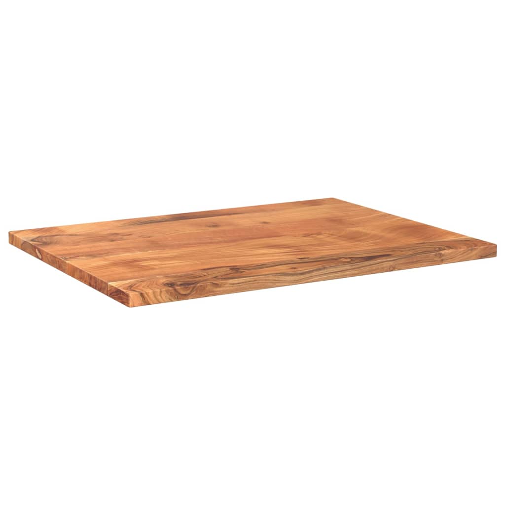 Vidaxl tafelblad rechthoekig 90x70x3,8 cm massief acaciahout