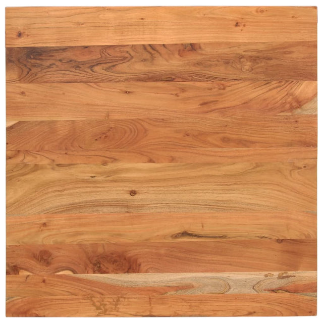 Vidaxl tafelblad vierkant 80x80x3,8 cm massief acaciahout