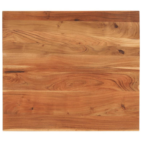 Vidaxl tafelblad rechthoekig 100x80x3,8 cm massief acaciahout